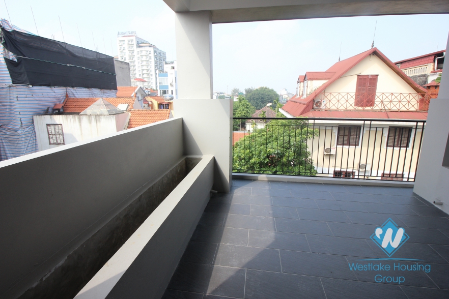 Being rebuilt and renewed house with 5 floors for rent in Tay Ho, Ha Noi